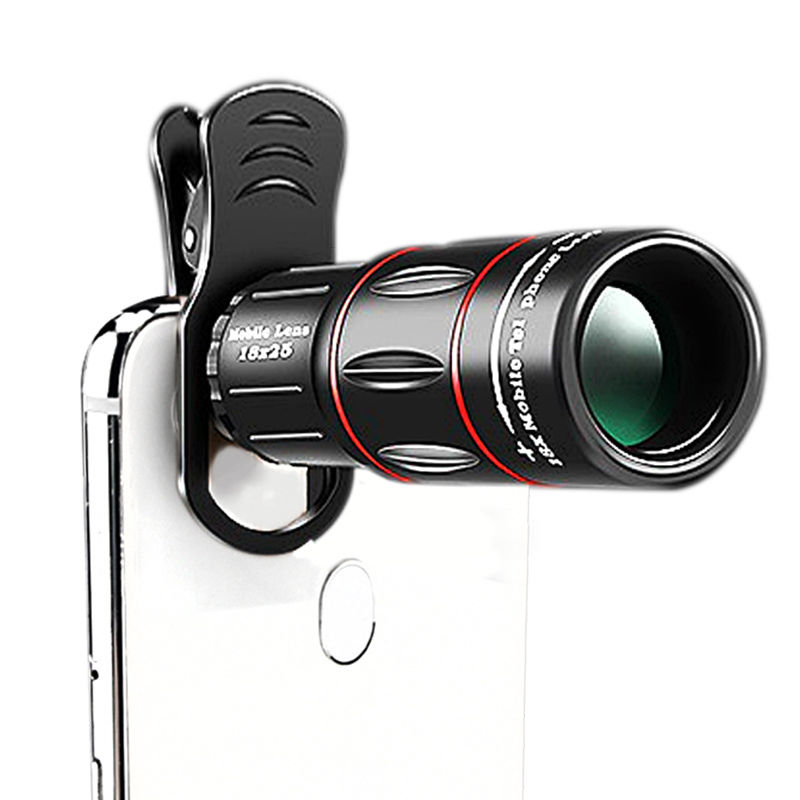 mobile phone universal camera telephoto lens 18x times mobile phone zoom telescope optical camera macro portable lens