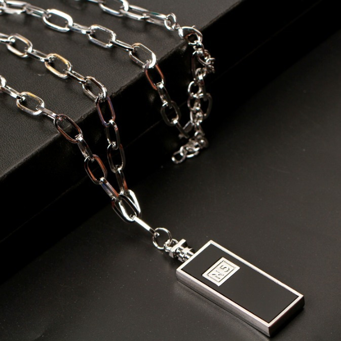 Sweater Chain Long Wild Korean Personality New Pendant Unique Hipster Accessories Hanging Piece Pendant Necklace for Women
