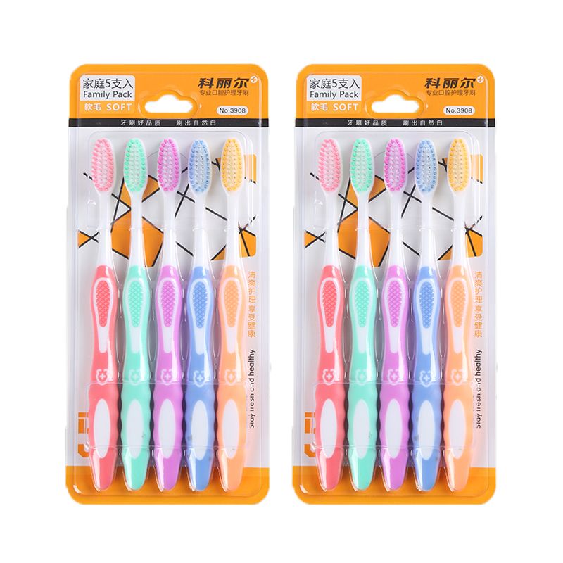 [toothbrush soft hair] coler toothbrush independent mass vendor adult high-end household children's toothbrush couple cute