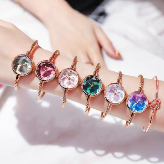 mori girl style bracelet watch female student korean style trendy simplicity all-matching graceful personality blue lucky star bracelet watch