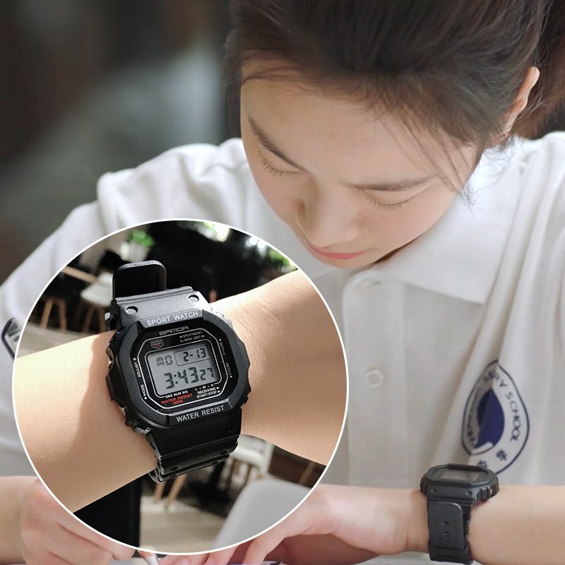 Little Joy Qiao Yingzi Same Watch Female Ins Style White Student Harajuku Girl Waterproof Unicorn Electronic Watch