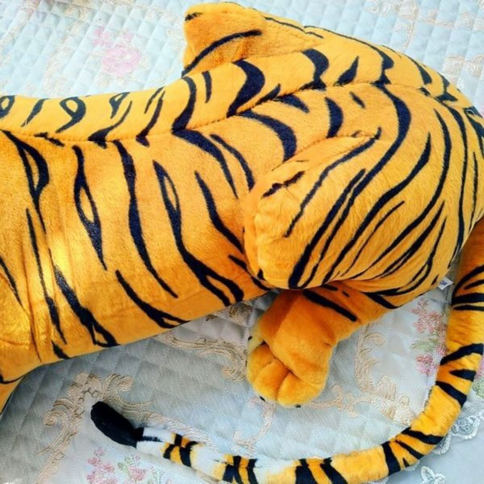 Simulation Large Tiger Doll Plush Toys Northeast Tiger Pillow Doll Children Doll Birthday Gift for Boy