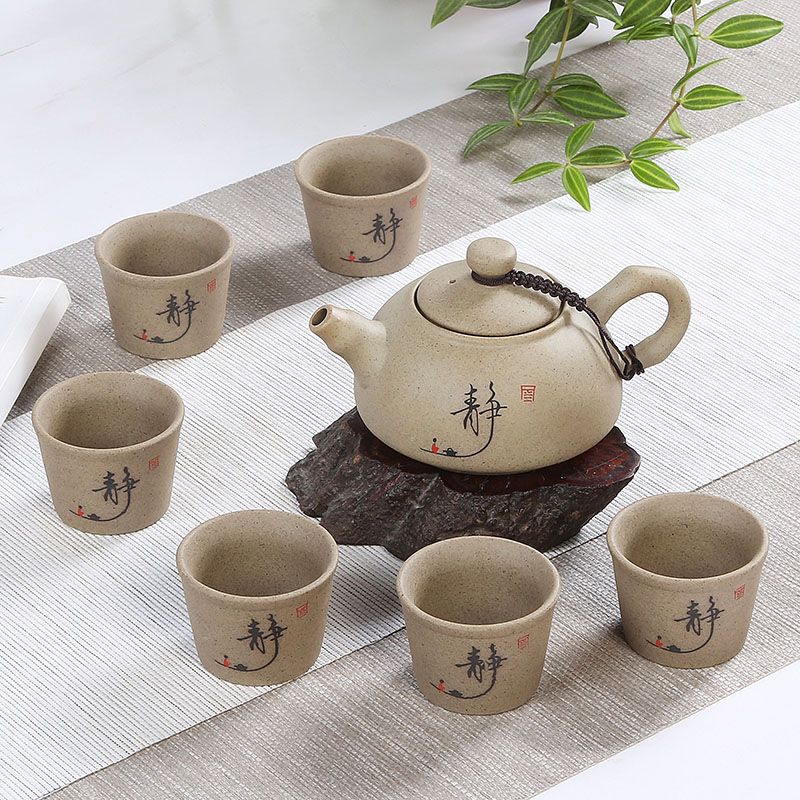 special offer course ceramic tea set suit ceramic teapot tea cup complete set kung fu tea set home gifts suit simple fashion