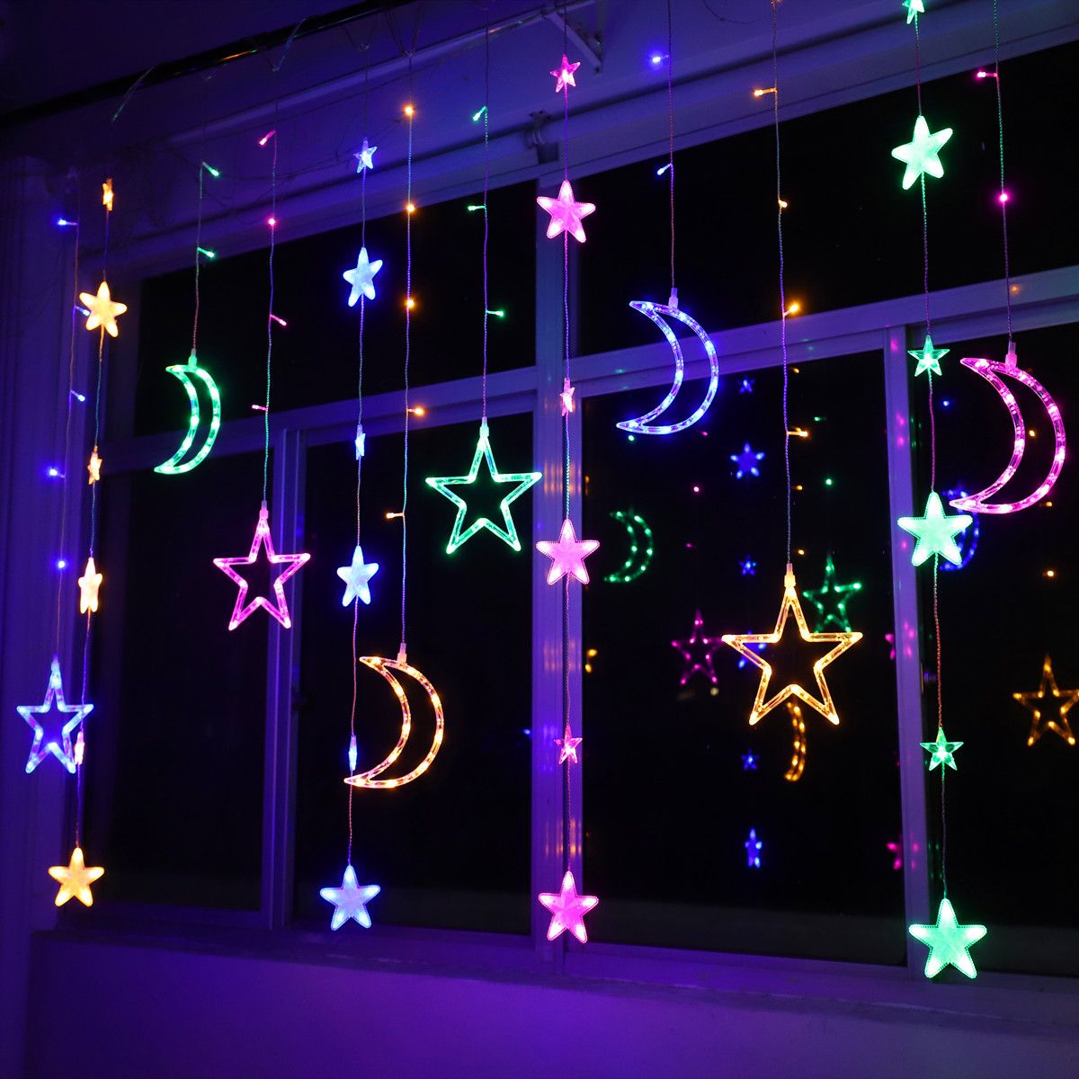 led twinkle light small colored lights flashing light string light starry internet celebrity bedroom romantic room decoration for curtain layout