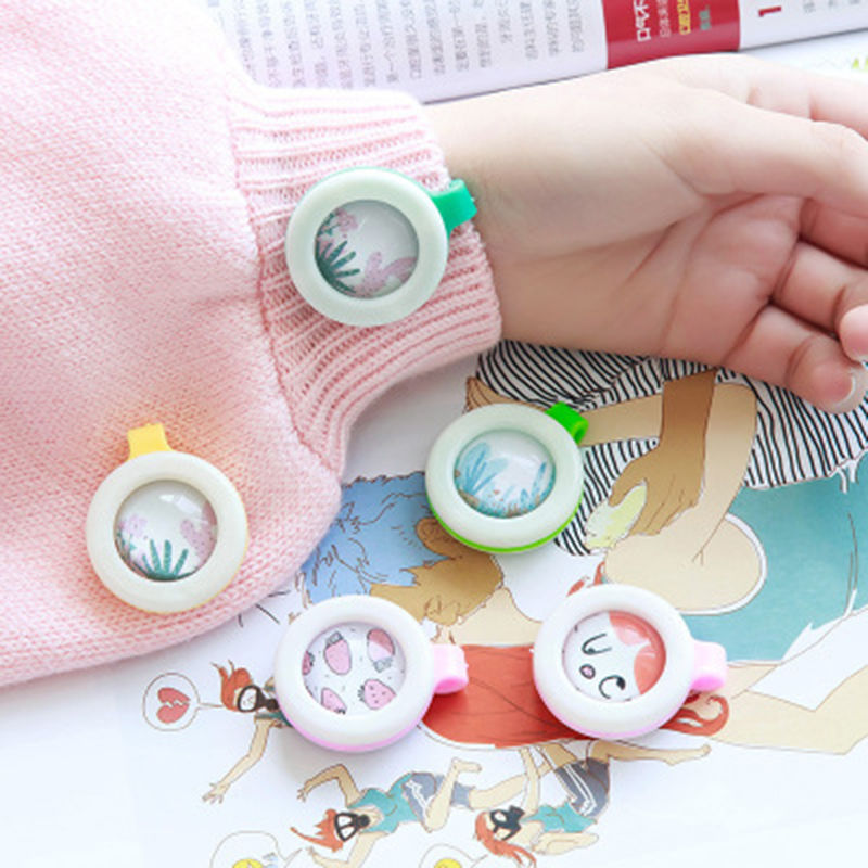 Baby Anti-Mosquito Mosquito Repellent Buckle Children Anti-Mosquito Bracelet Stickers Pregnant Mom and Baby Carry Fantastic Anti-Mosquito Appliance Summer Outing Essential