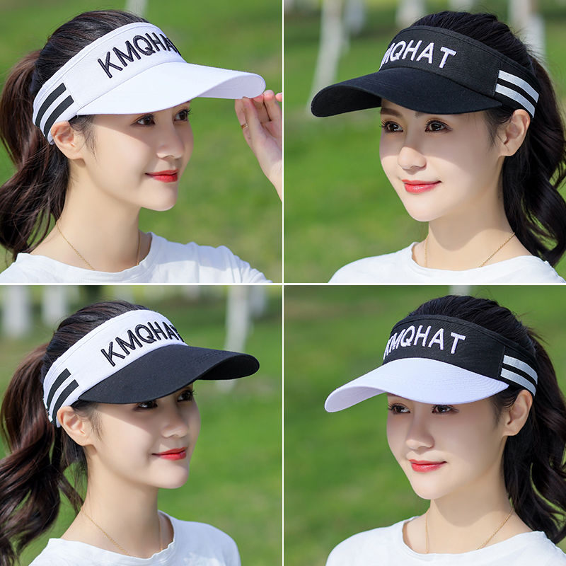 hat female summer sun-proof topless hat sun hat summer outdoor sports running without top peaked cap men