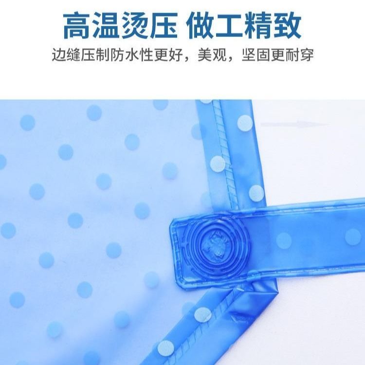 Waterproof and Oilproof Apron Kitchen Laundry Dishwasher Stain-Resistant Oversleeve Waterproof Apron Household Men and Women Apron Aquatic Products