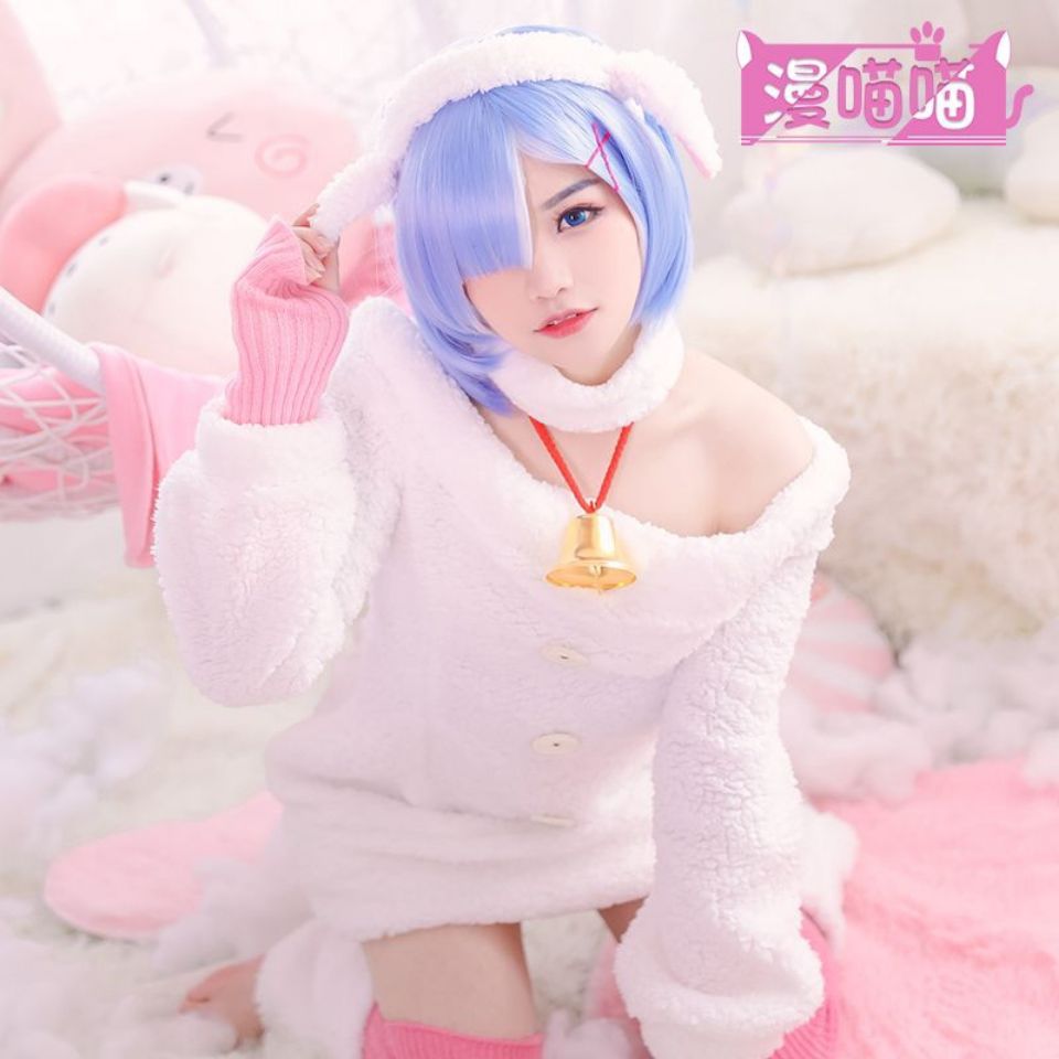 蕾姆拉姆cos服绵羊雷姆cos套装可爱cosplay服装女拉姆软萌现货蕾