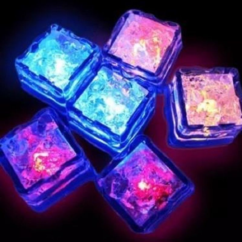 Luminous Ice Bright Colorful Flash Touch Sensor Waterproof Light Small Night Lamp Bar Ktv Atmosphere Supplies