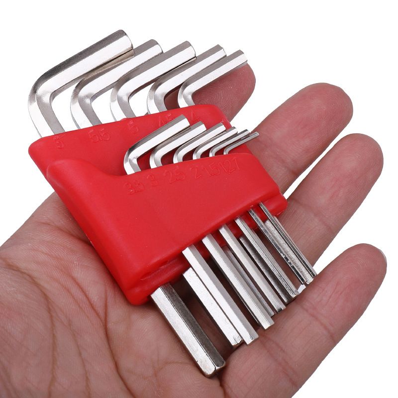 small hex wrench set inner hexagonal screwdriver hexagonal plate high hardness universal high strength tool 【