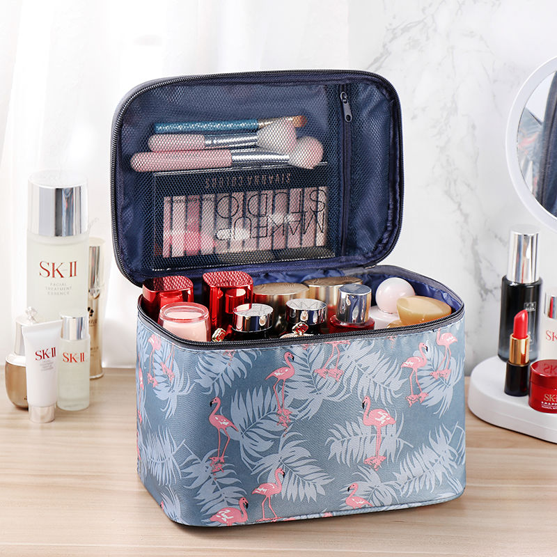 online influencer cute korean style cosmetic bag large capacity storage bag portable and versatile large and small size toiletries bag for women