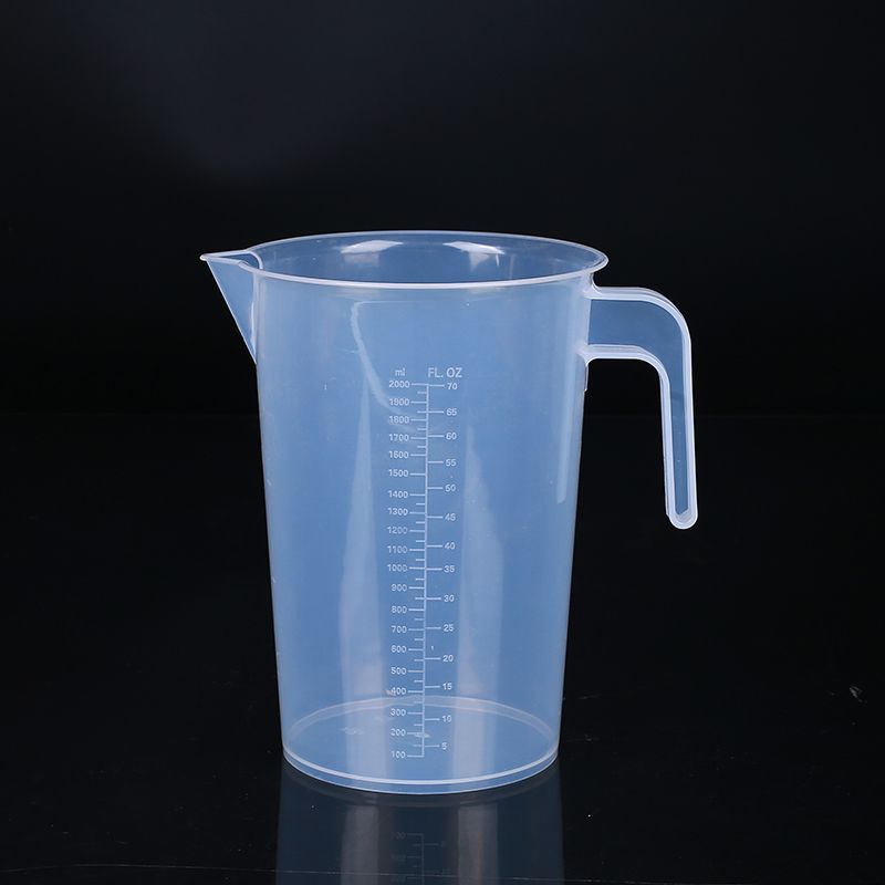 Thick Food Grade Plastic Measuring Cup Large Capacity Household Measuring Cup with Scale Baking Kitchen Utensils Fine Scale Cup