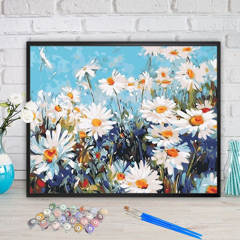 painting diy digital oil painting coloring painting handmade painting living room anime landscape characters hand-painted oil painting decorative painting