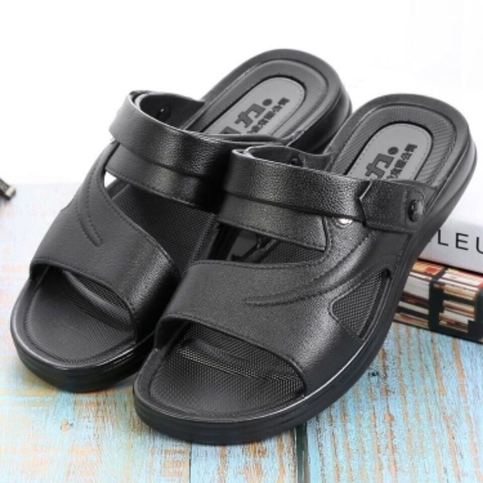 ## genuine goods warrior summer men‘s shoes warrior sandals breathable non-slip men‘s dual use open toe size slippers