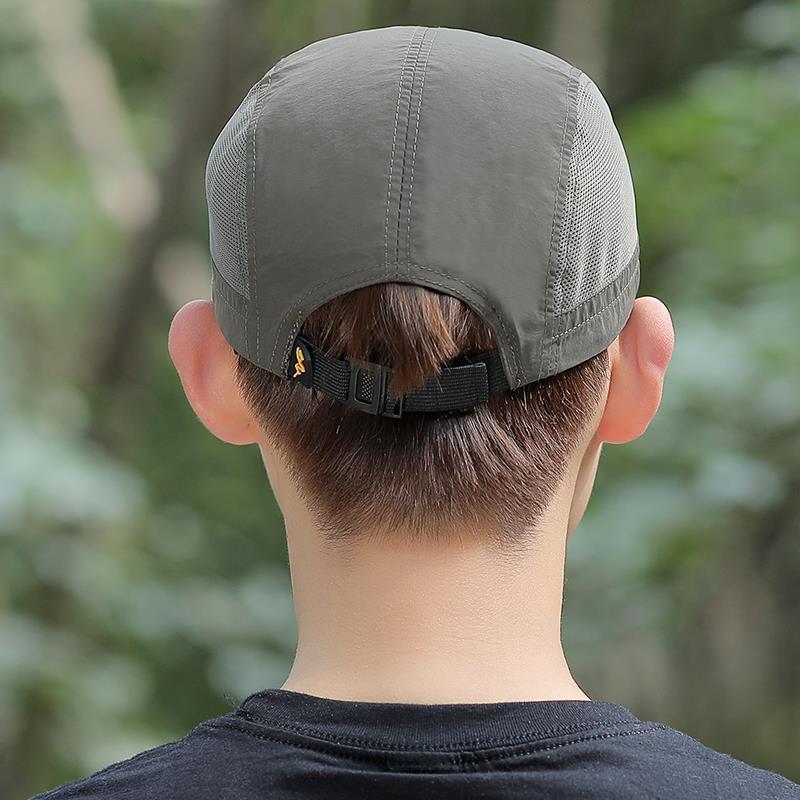 Men's Hat Thin Summer Sun Hat Baseball Cap Outdoor Sun-Proof and Breathable Sun Hat Quick-Dry Baseball Cap Foldable