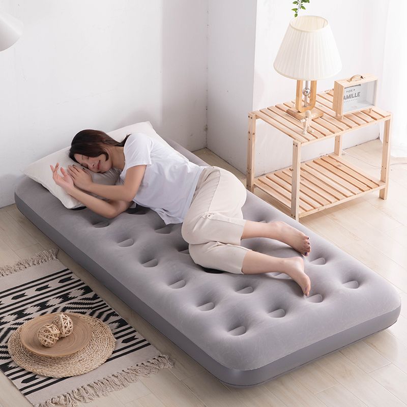 airbed double household single bed outdoor portable floatation bed folding bed thickened bean bag accompanying bed