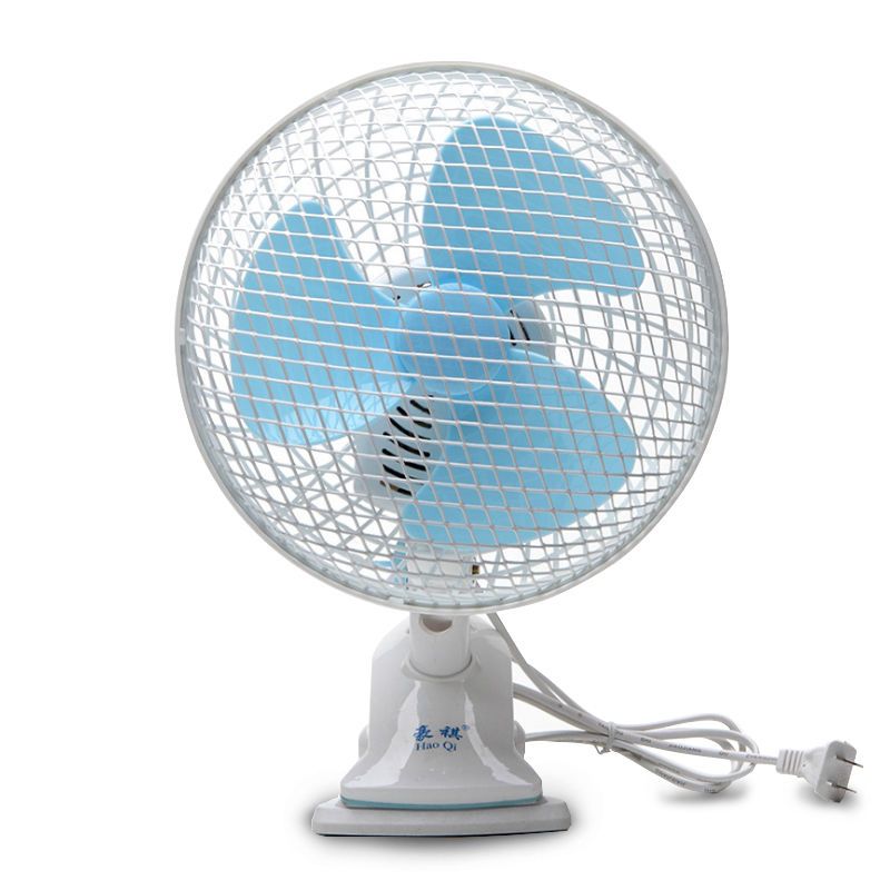 small household orbit fan office student dormitory bedside hanging desktop little fan mute mini desk