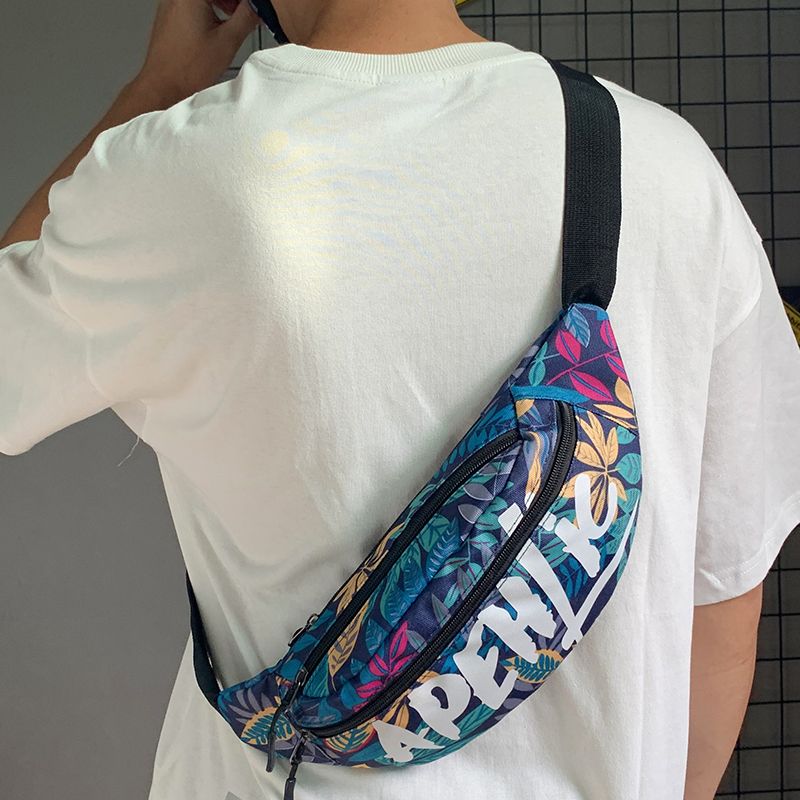 japanese chest bag men‘s trendy street trendy handsome messenger bag female student casual sports shoulder bag youth waist bag