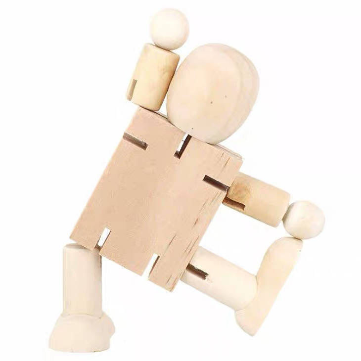 Korean Ins Table Decoration Home Wooden Student Desk Gift Cute Pocket Toy Decoration Ornament