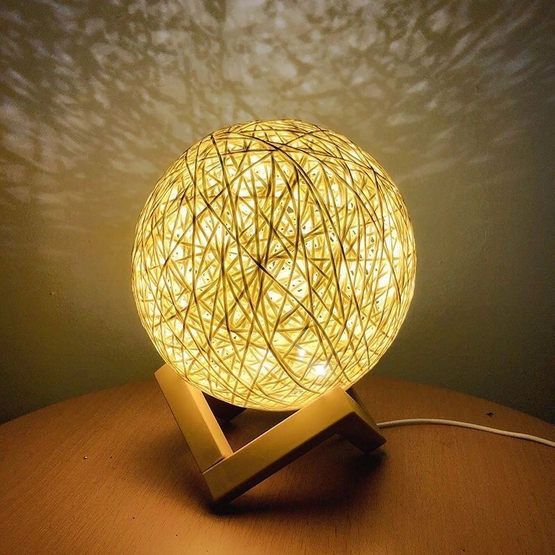 Valentine's Day Gift Creative Birthday Gift Voice Small Night Lamp Student Dormitory Bedroom Table Lamp Girl Heart Bedside Lamp