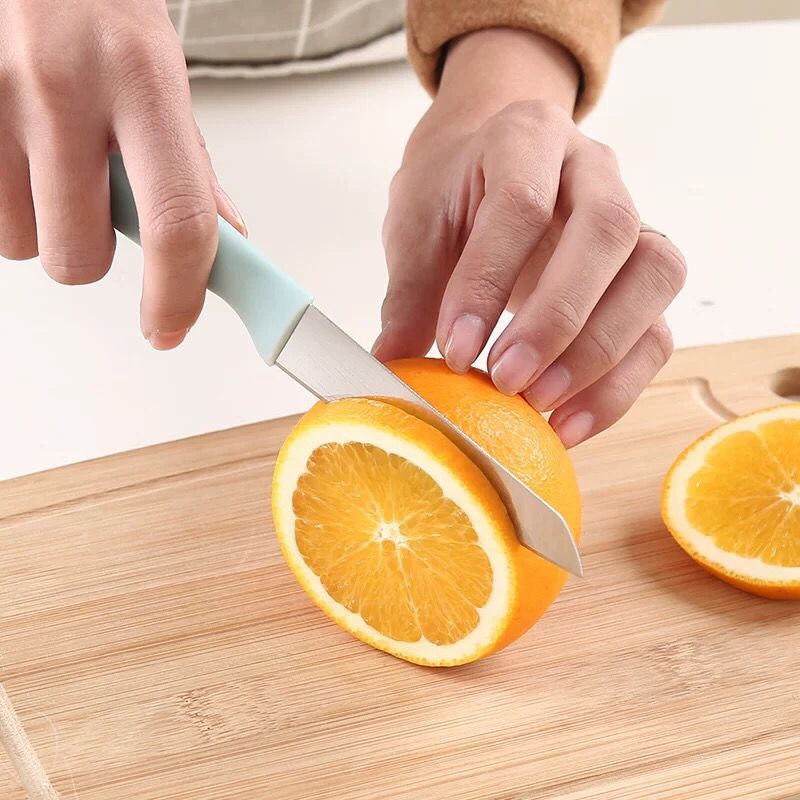 stainless steel fruit knife household multi-functional sharp kitchen vegetable cutter student portable peeler fruit knife artifact