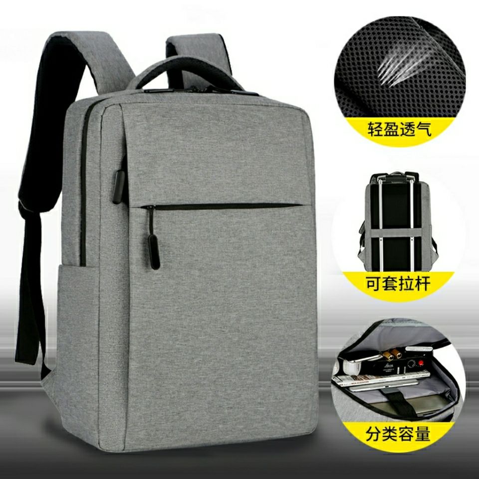 backpack men‘s large capacity computer bag korean backpack female 2021 new junior high school student schoolbag travel bag