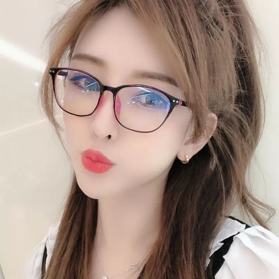 [Watch Phone Computer Use] Anti-Blue Ray Plain Glasses Cell Phone Glasses Men's Radiation Protection Myopia Glasses Women