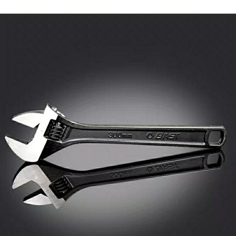 [Factory Direct Sales] High Carbon Steel Adjustable Wrench Large Opening Multifunctional Universal Board Hardware Tool Adjustable Wrench