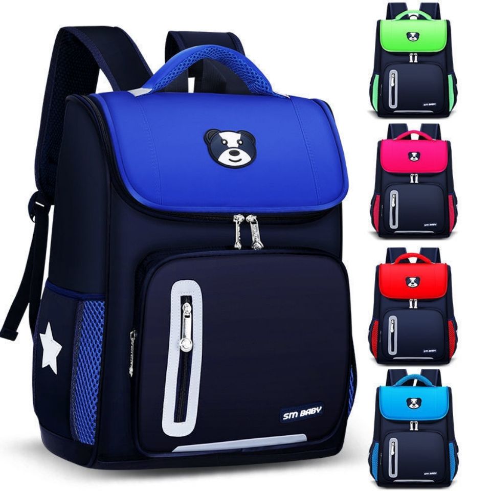 primary school student schoolbag grade 1-3-6 children‘s load reducing schoolbags kindergarten spine protection koreanstyle backpack boys and girls