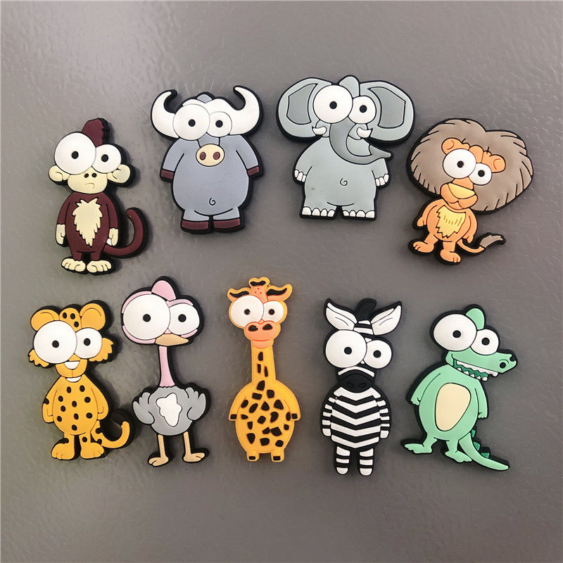 Children's Early Education Refrigerator Stickers Magnetic Stickers Personalized Creative Cartoon Cute Soft Magnetic Stickers Car Whiteboard Blackboard Magnet Stickers