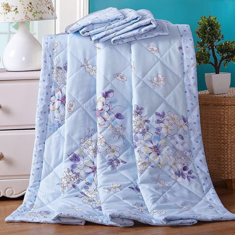 summer cool quilt household machine washable air conditioning quilt no pilling new summer single student dormitory quilt double thin quilt