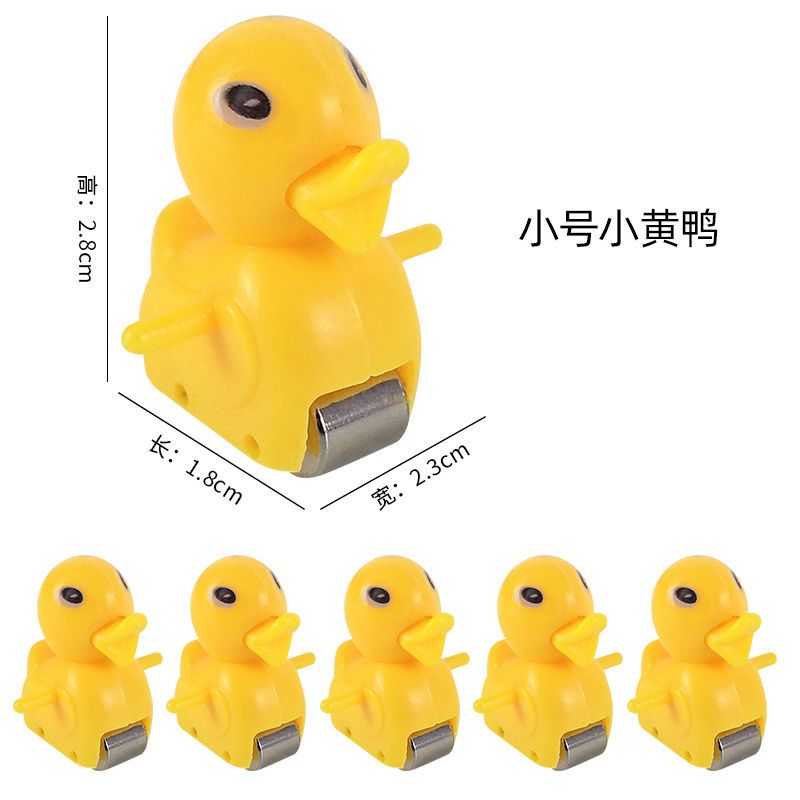 Track Doll Accessories Pig Duck Thomas Game Pack Racing Pepe Pig Small Yellow Duck