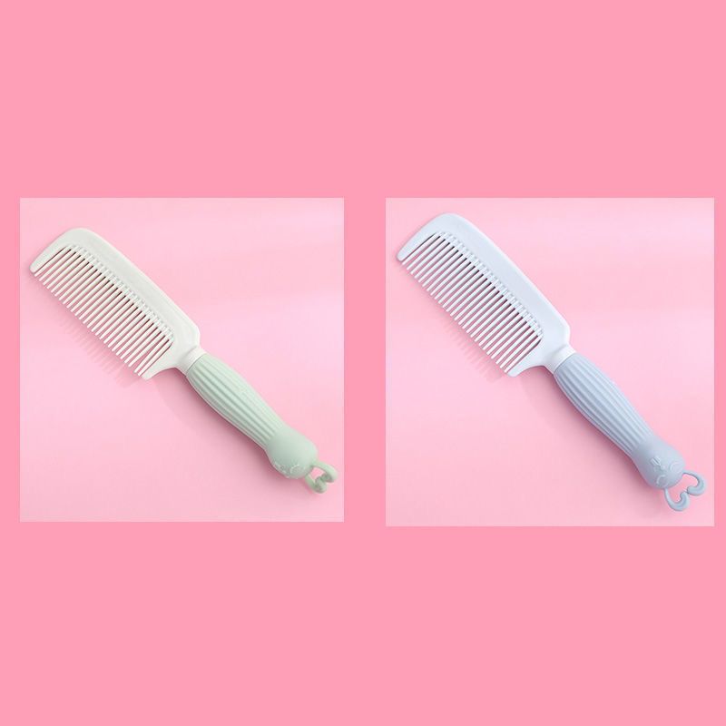 Comb Female Student Korean Anti-Static Ins Girl Children's Home Plastic Hair Curler Trembling Sound Same Mirror Comb