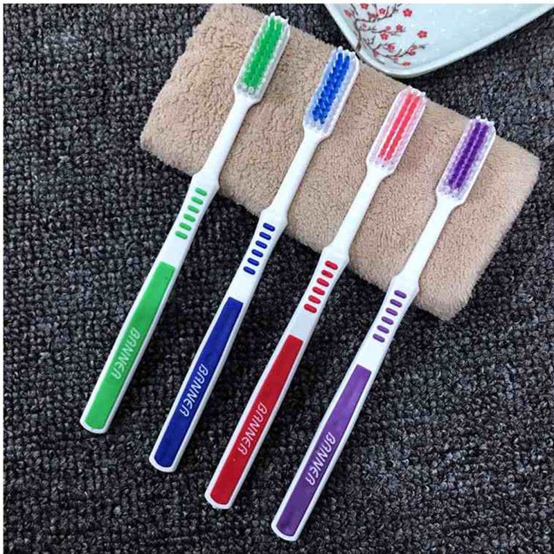 BANNER Medium Hair Medium Hard Toothbrush Adult Crystal Flower Toothbrush Handle Male and Female Students Family Pack Xiaohongshu Tiktok Recommendation