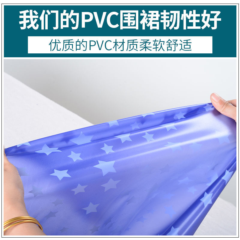 Pvc Waterproof and Oilproof Apron Men's and Women's Aquatic Products Adult Transparent Kitchen and Canteen Aquatic Products Factory Women's Simple Resistance Apron