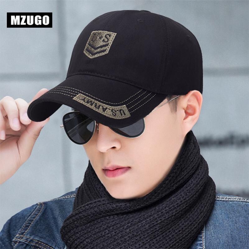 summer new men‘s hat handsome trendy sun protection youth casual peaked cap baseball cap special forces peaked cap