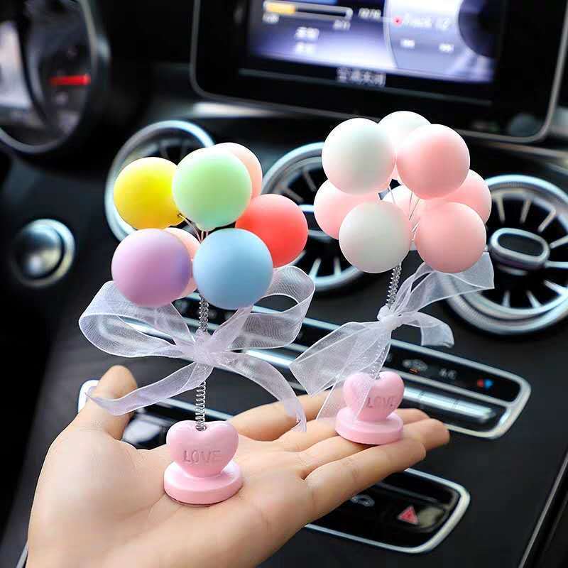 confession balloon center console decoration in-car creativity personality  decoration car dashboard perfume decoration