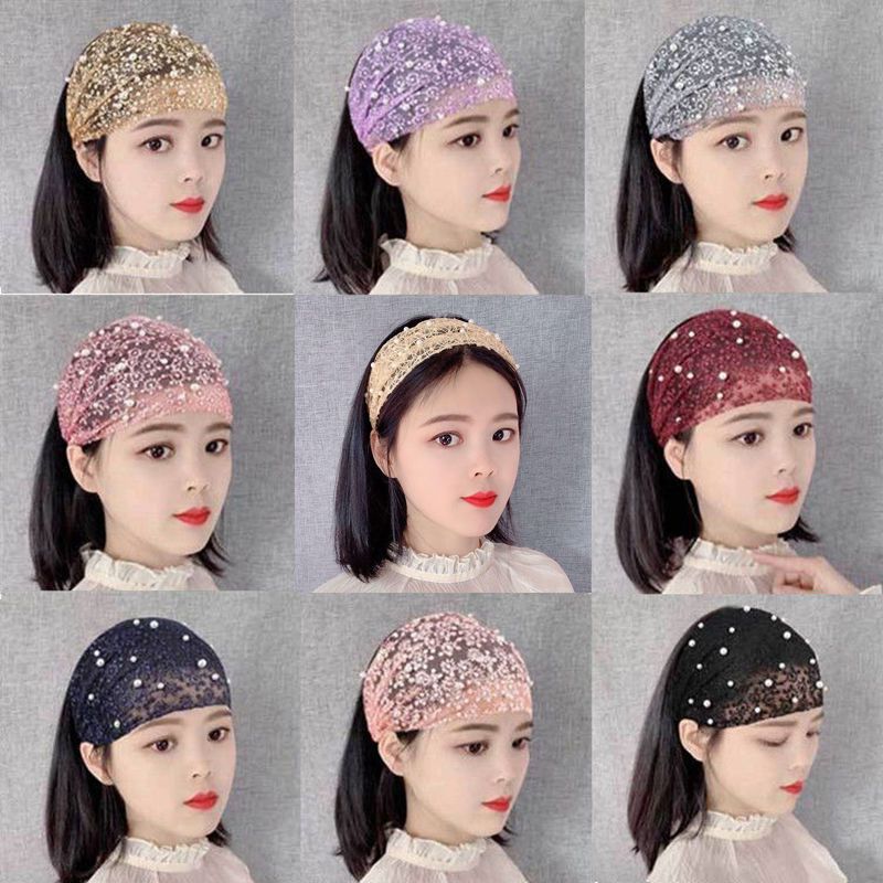 [buy 1 get 1 free] cover gray hair hair band female wide brim south korea mori girl face wash hair fixer headscarf head cover hairband decoration female