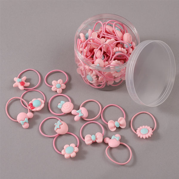 children‘s hair string hair band does not hurt hair south korea baby girl rubber band tie-up hair head rope headdress cute girl hair accessories