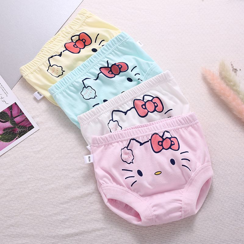 girls‘ underwear without pp children‘s briefs girls‘ shorts children pants cotton children‘s underwear breathable