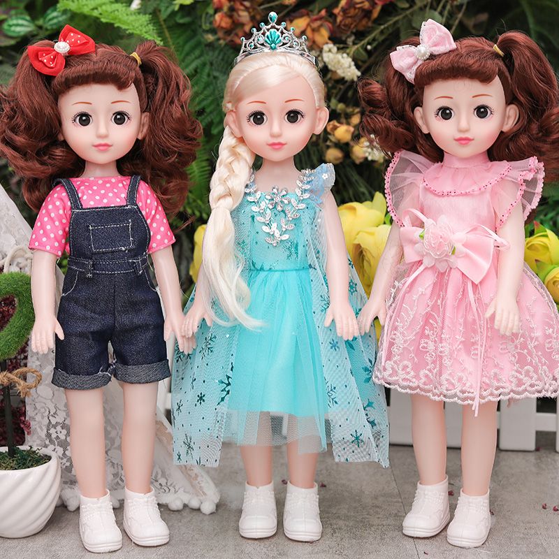 talking doll baby and child toys gift box smart simulation doll suit girl dress up princess cloth