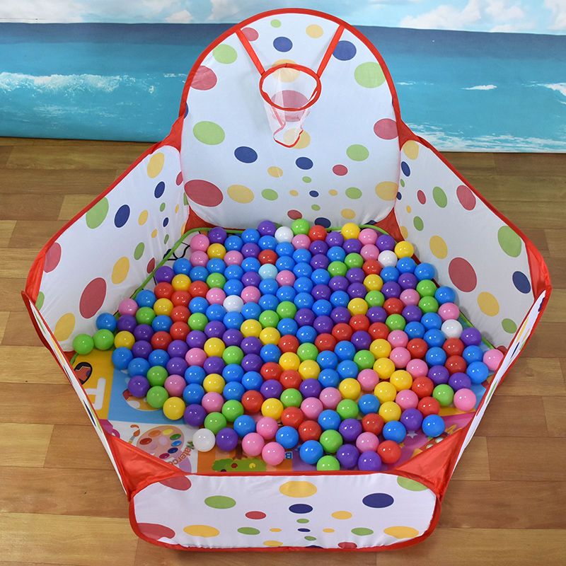 儿童室内玩耍海洋球波波池家用室内池宝宝玩具池布制卡通彩色球