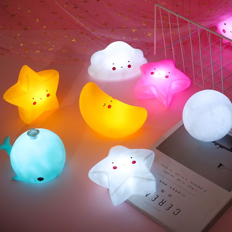 creative small night lamp birthday gift girly heart girls and boys for friends couple girlfriends dormitory fantastic bedside lamp