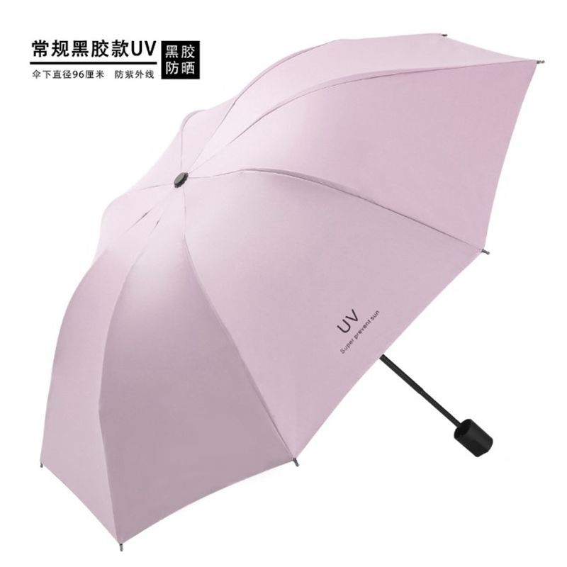 Sun Umbrella Sun Umbrella Sun Umbrella Ins Parasol UV Protection Girl Male Dual-Use Self-Opening Umbrella Small Portable