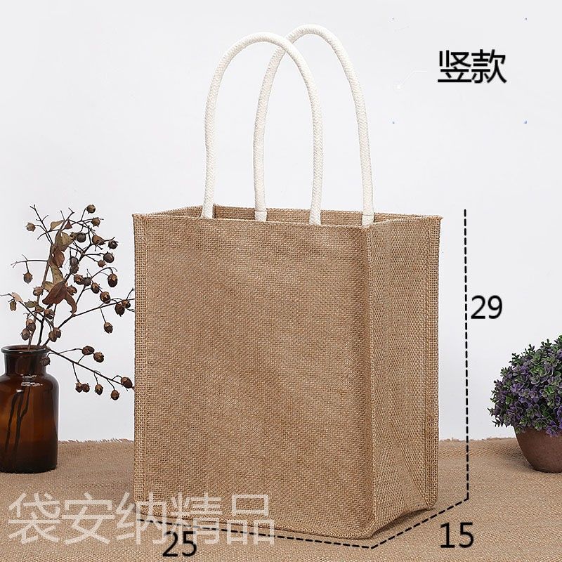 sack lunch box bag diy renovation hand-painted large capacity environmental protection handbag shopping pouch custom logo