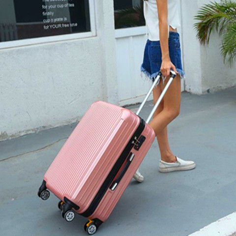 Trolley Case 24-Inch 22-Inch Student Luggage Men's and Women's Luggage Boarding Bag 20-Inch 26-Inch Password Suitcase Leather Suitcase