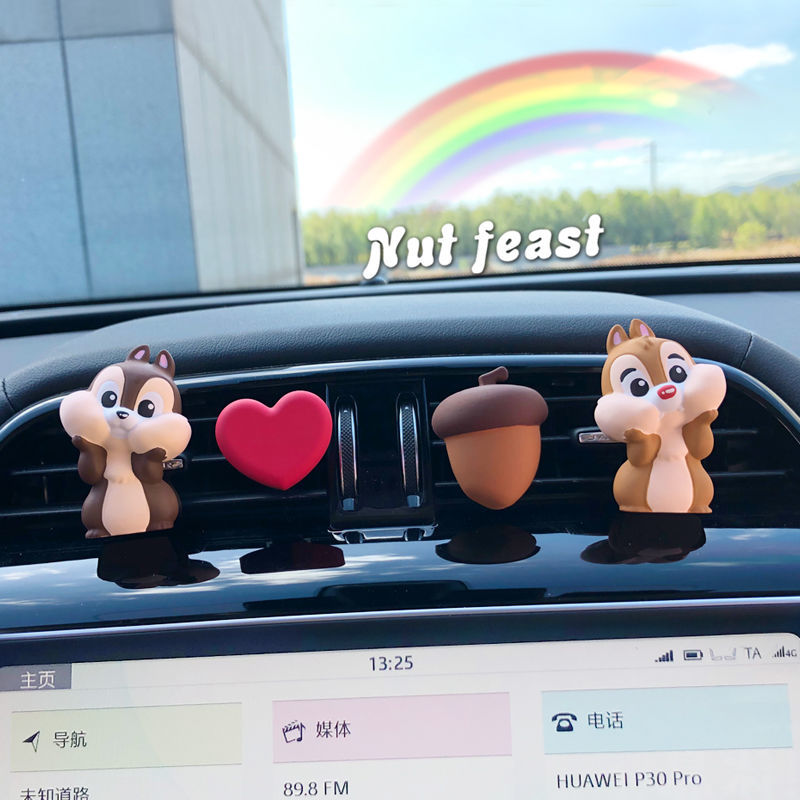 car aromatherapy perfume cartoon air outlet perfume cute qiqi fragrant stone car interior decoration all products ornaments