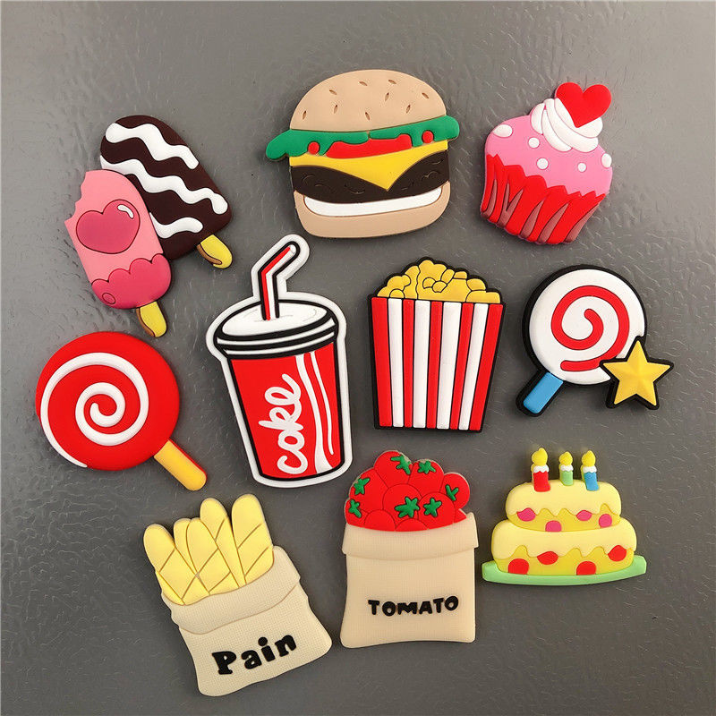 Children's Early Education Refrigerator Stickers Magnetic Stickers Personalized Creative Cartoon Cute Soft Magnetic Stickers Car Whiteboard Blackboard Magnet Stickers