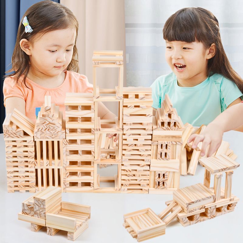 building blocks assembled educational children‘s toys boys and girls over 3-6 years old develop intelligence birthday gifts