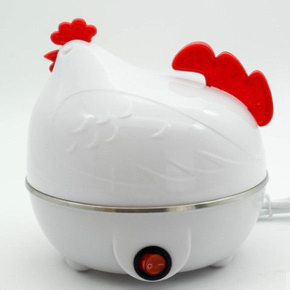 Chicken Egg Boiler Cooking Smart Dormitory Steam Layer Removable Boiled Egg Fantastic Product New Small Breakfast Kitchen Appliances